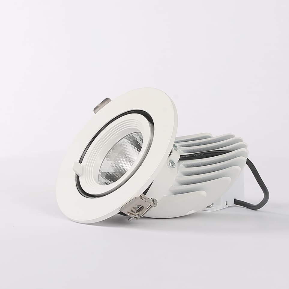 Đèn LED âm trần Downlight xoay góc AT18 100/9W