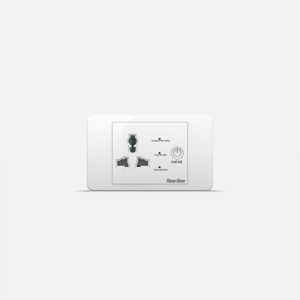Ổ cắm máy bơm an toàn âm tường OC03.MB 16A