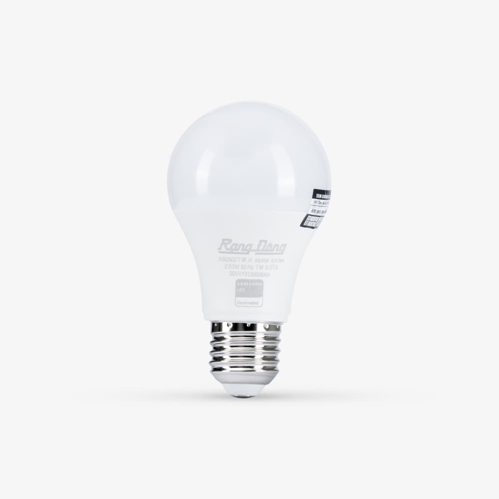 Bóng đèn LED bulb tròn A60N3 7W