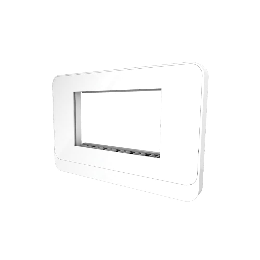 Mặt công tắc ổ cắm âm tường MOC01 80x120x9/3H 3 hạt