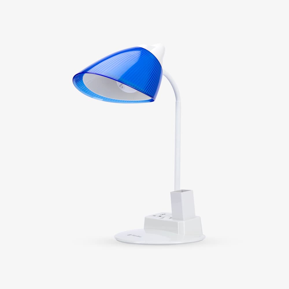 Đèn bàn bảo vệ thị lực RL40 8W tích hợp ổ cắm và ống bút